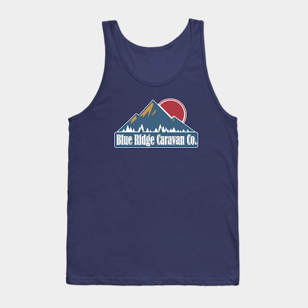 Blue Ridge Caravan Co. Tank Top by AngryMongoAff